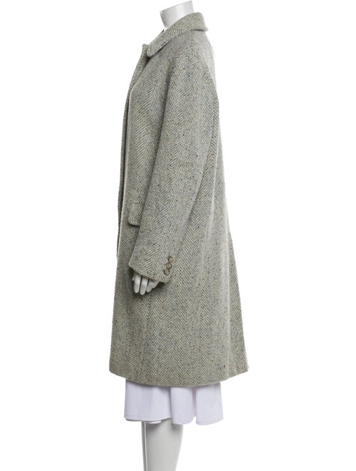 Max Mara Weekend Virgin Wool Tweed Pattern Coat