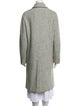 Max Mara Weekend Virgin Wool Tweed Pattern Coat