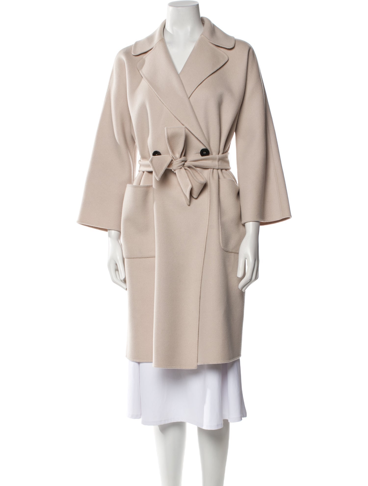 Max Mara Weekend Virgin Wool Trench Coat
