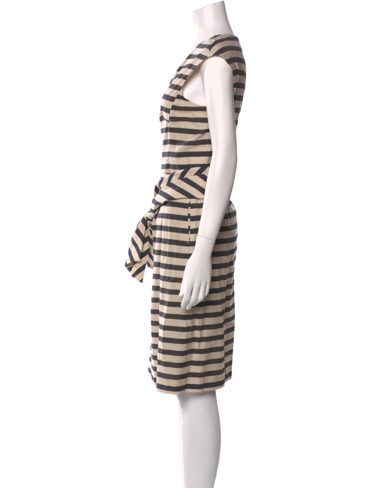 Max Mara Weekend Striped Knee-Length Dress w/ Tags