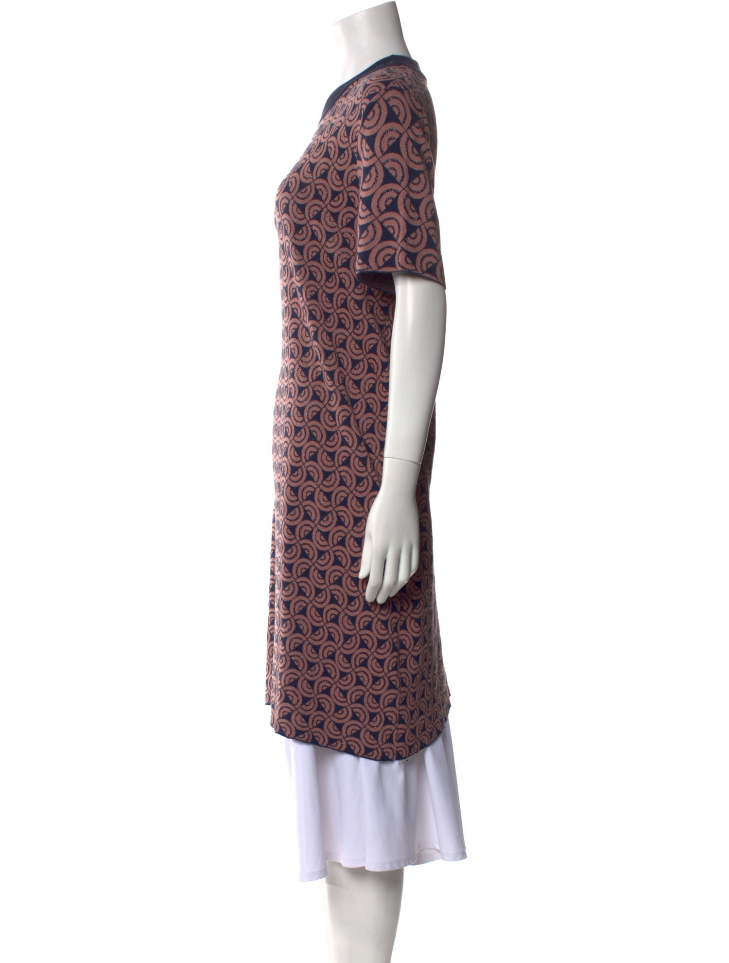 Max Mara Weekend Printed Knee-Length Dress