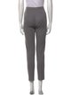 Max Mara Weekend Plaid Print Straight Leg Pants