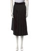 Max Mara Weekend Pleated Accents Midi Length Skirt
