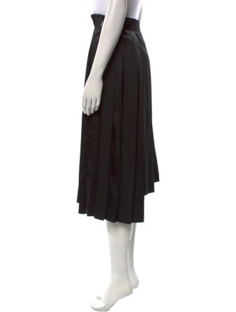 Max Mara Weekend Pleated Accents Midi Length Skirt