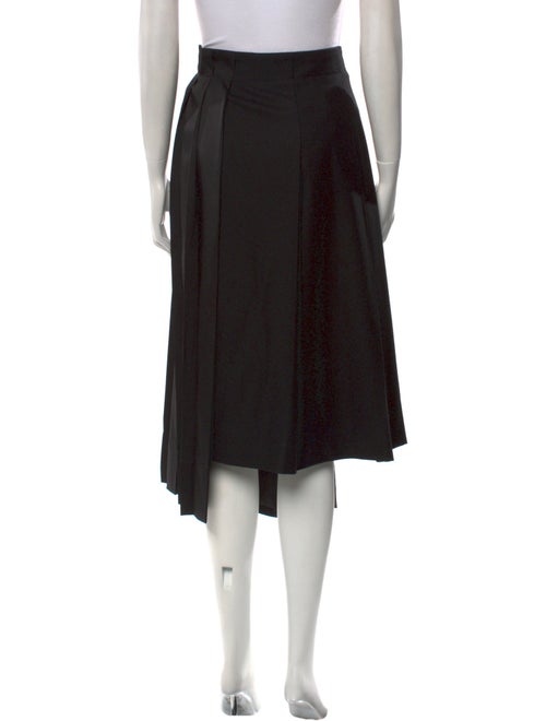 Max Mara Weekend Pleated Accents Midi Length Skirt