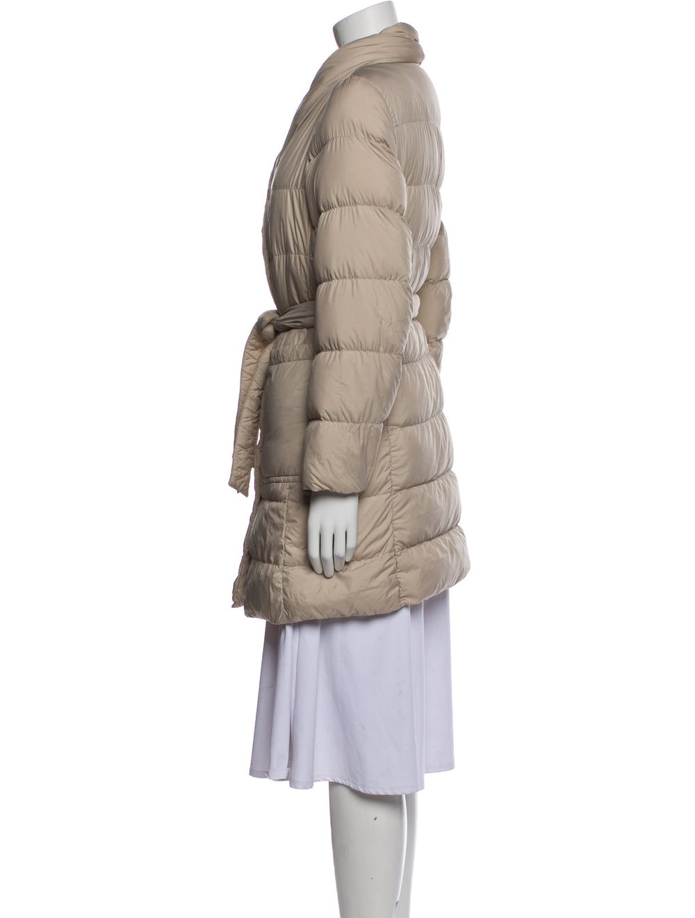 Max Mara Weekend Down Down Coat Neutrals Shawl Co… - image 2
