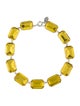 Max Mara Weekend Crystal & Resin Crasso Chaton Collar Necklace