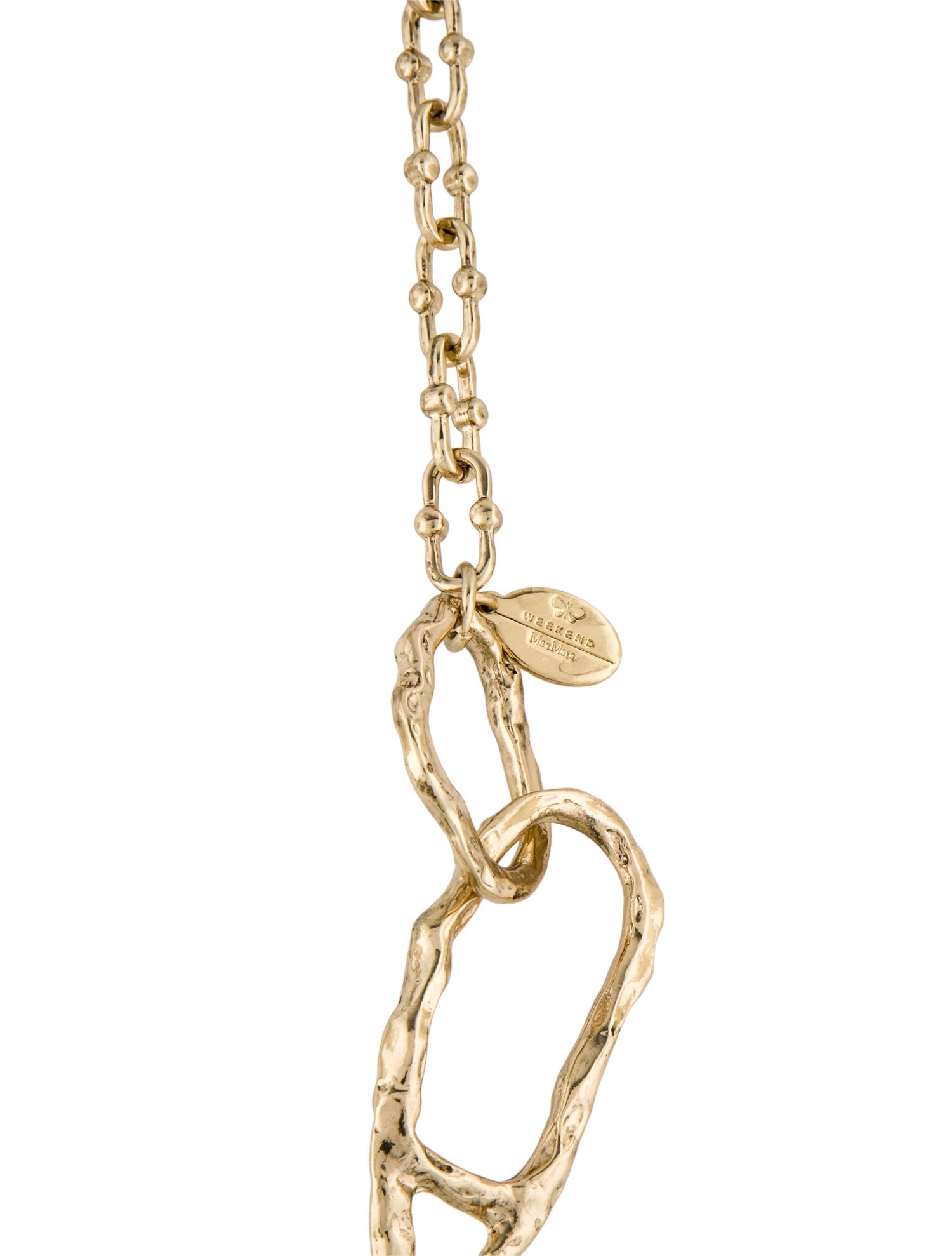 Max Mara Weekend Graduated Chain Link Necklace