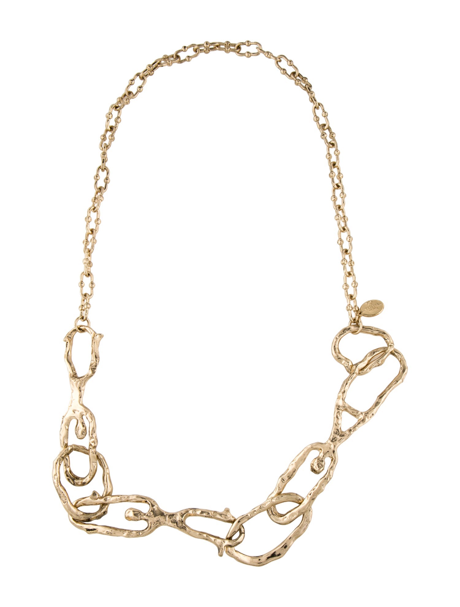 Max Mara Weekend Graduated Chain Link Necklace
