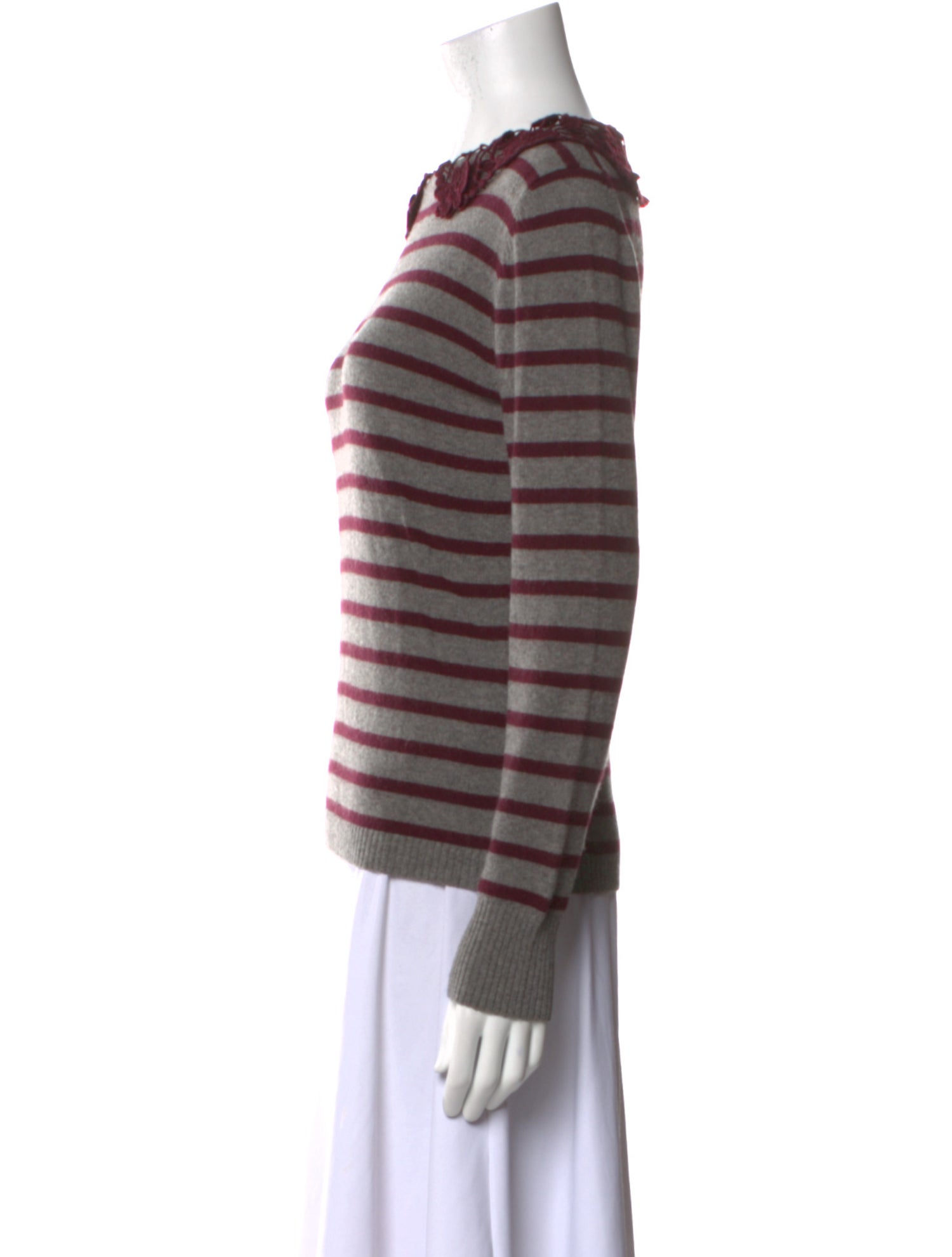 Max Mara Weekend Wool Striped Sweater