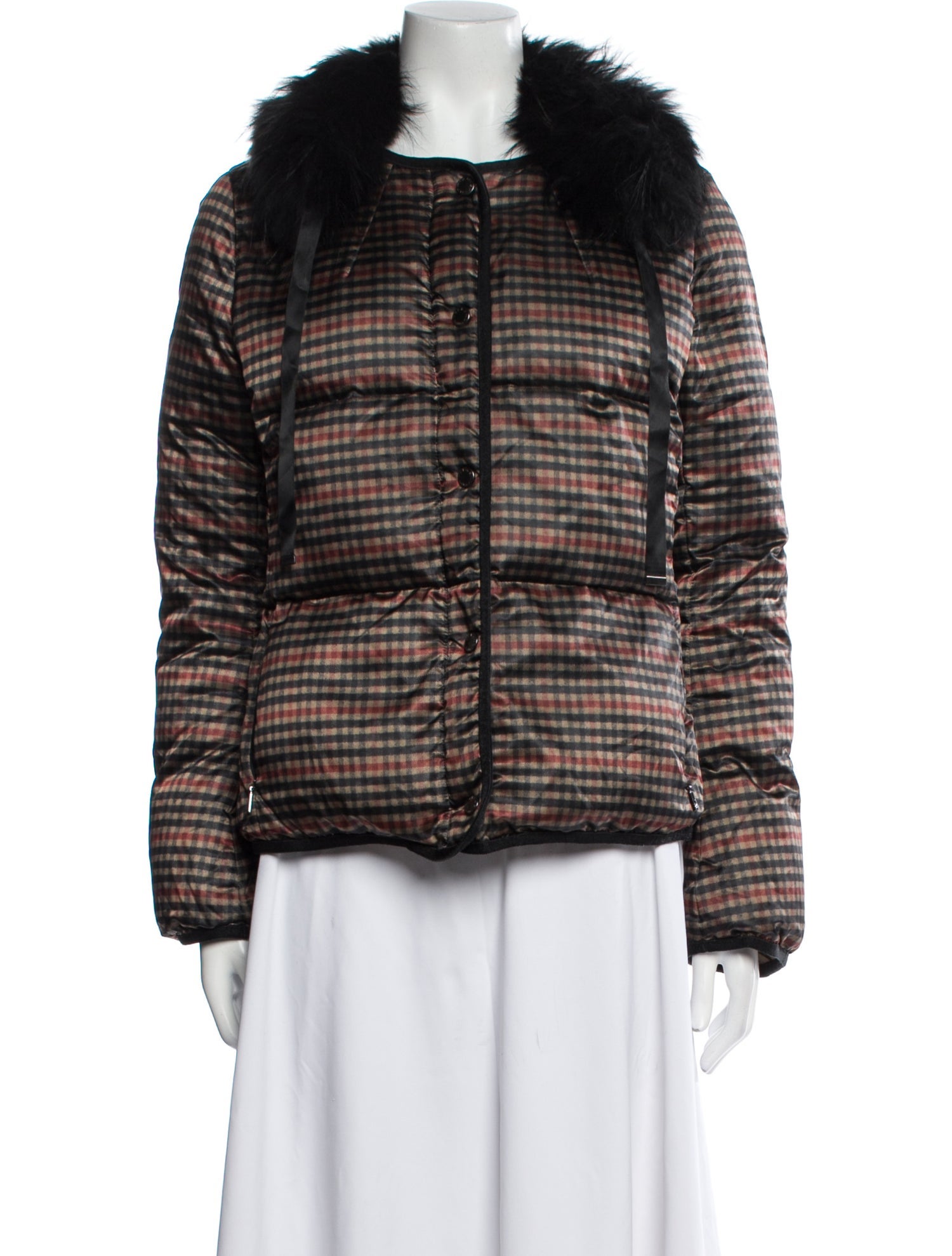 Weekend Max Mara Plaid Print Jacket