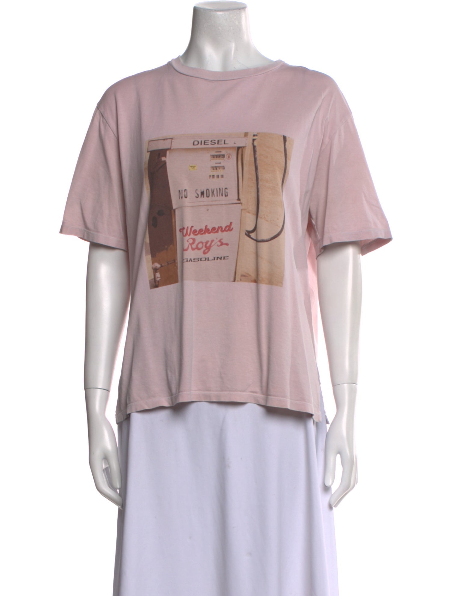 Max Mara Weekend Graphic Print Crew Neck T-Shirt