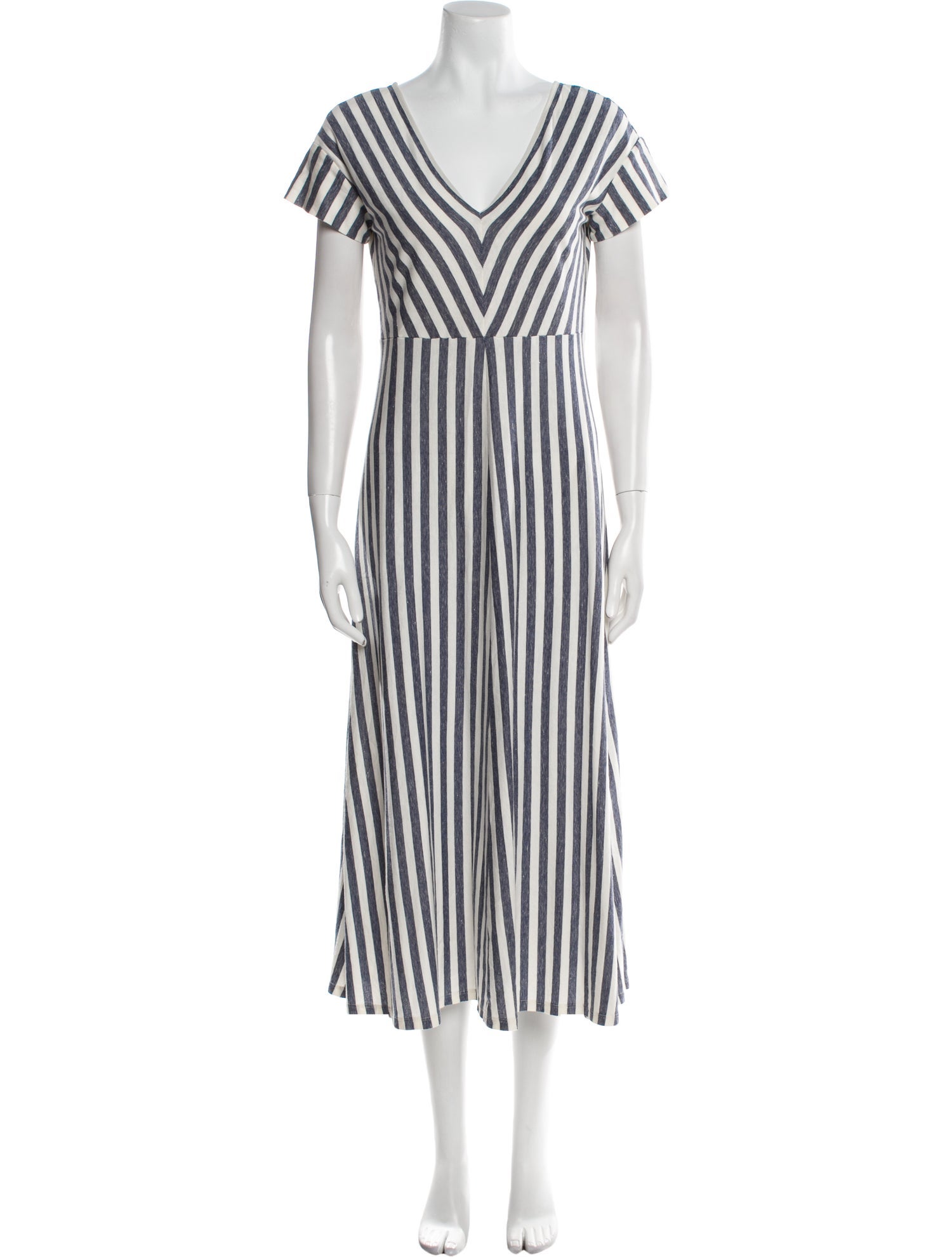 Max Mara Weekend Striped Long Dress