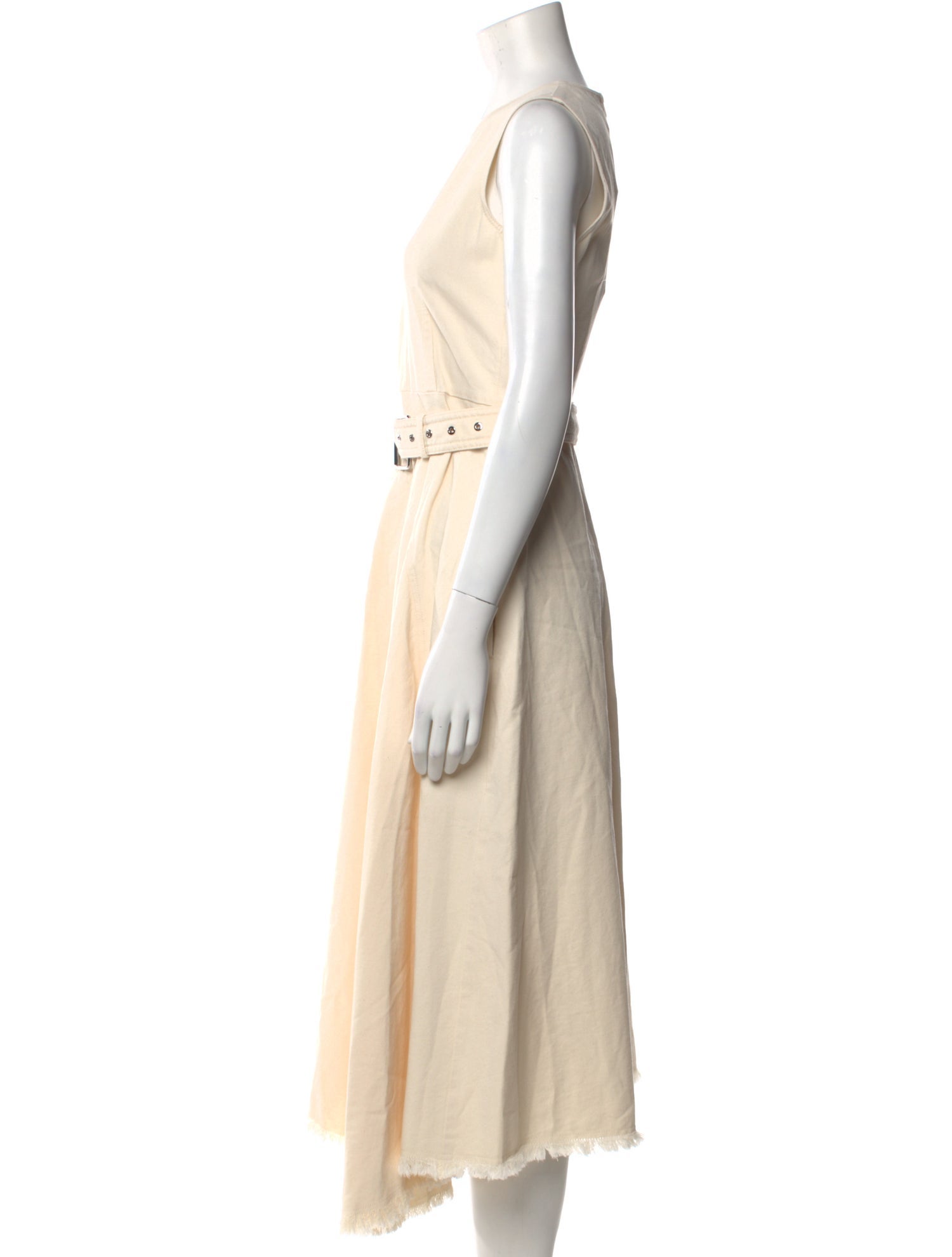 Max Mara Weekend Crew Neck Midi Length Dress