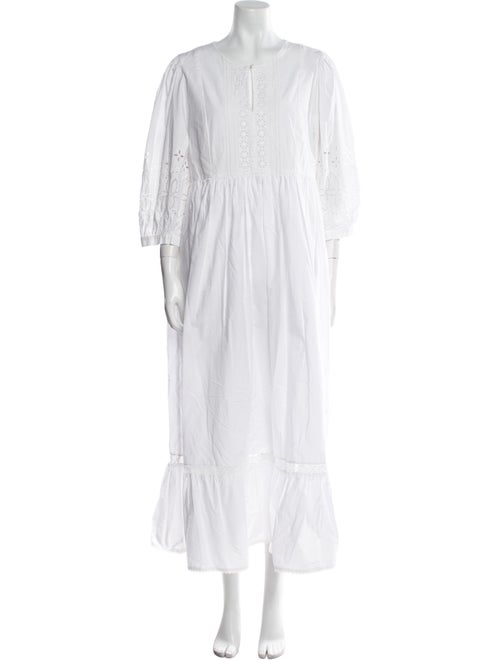 Max Mara Weekend V-Neck Long Dress