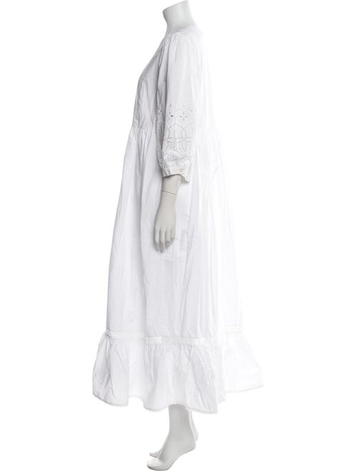 Max Mara Weekend V-Neck Long Dress