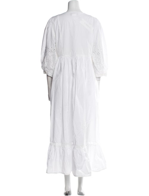 Max Mara Weekend V-Neck Long Dress