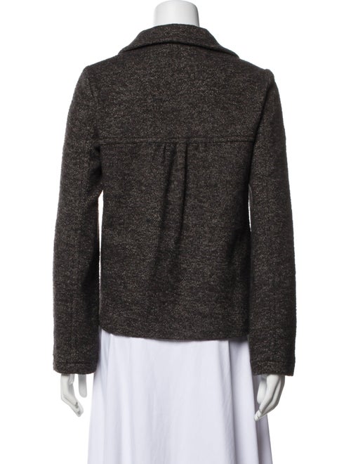 Max Mara Weekend Virgin Wool Tweed Pattern Jacket