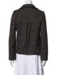 Max Mara Weekend Virgin Wool Tweed Pattern Jacket