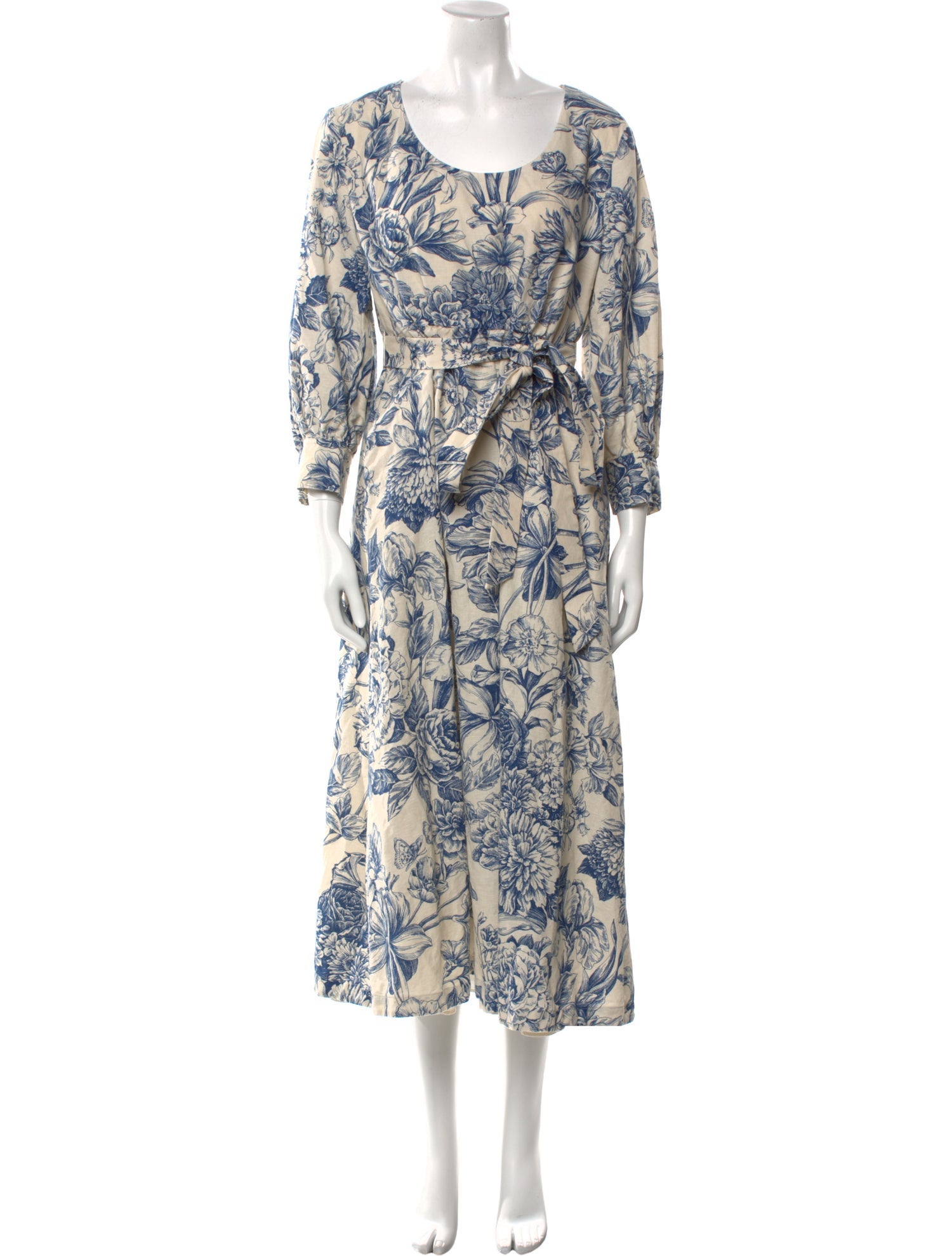 Max Mara Weekend Floral Print Long Dress