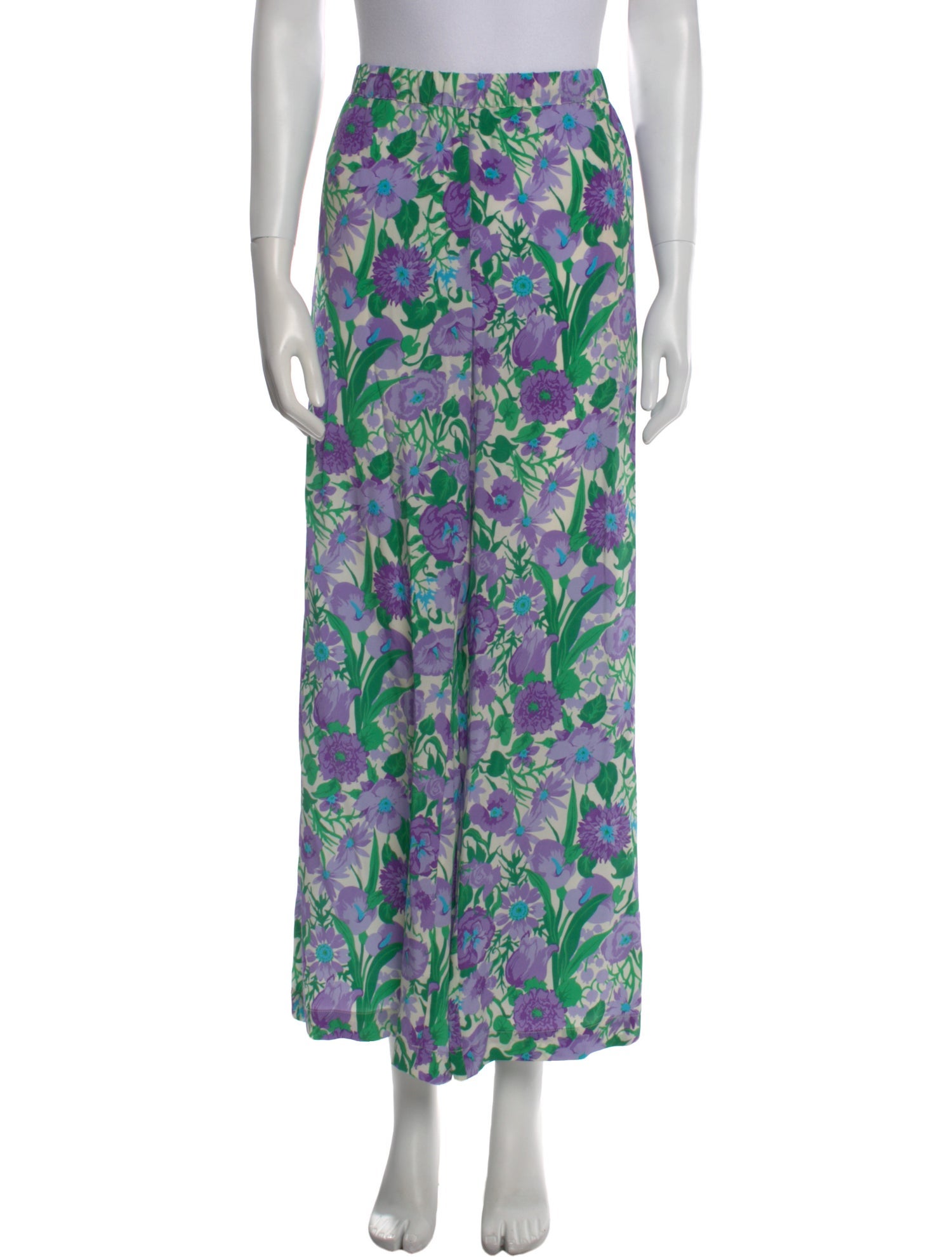 Max Mara Weekend Silk Wide Leg Pants w/ Tags