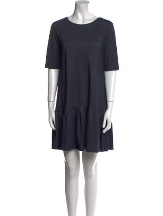 Max Mara Weekend Scoop Neck Mini Dress