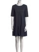 Max Mara Weekend Scoop Neck Mini Dress