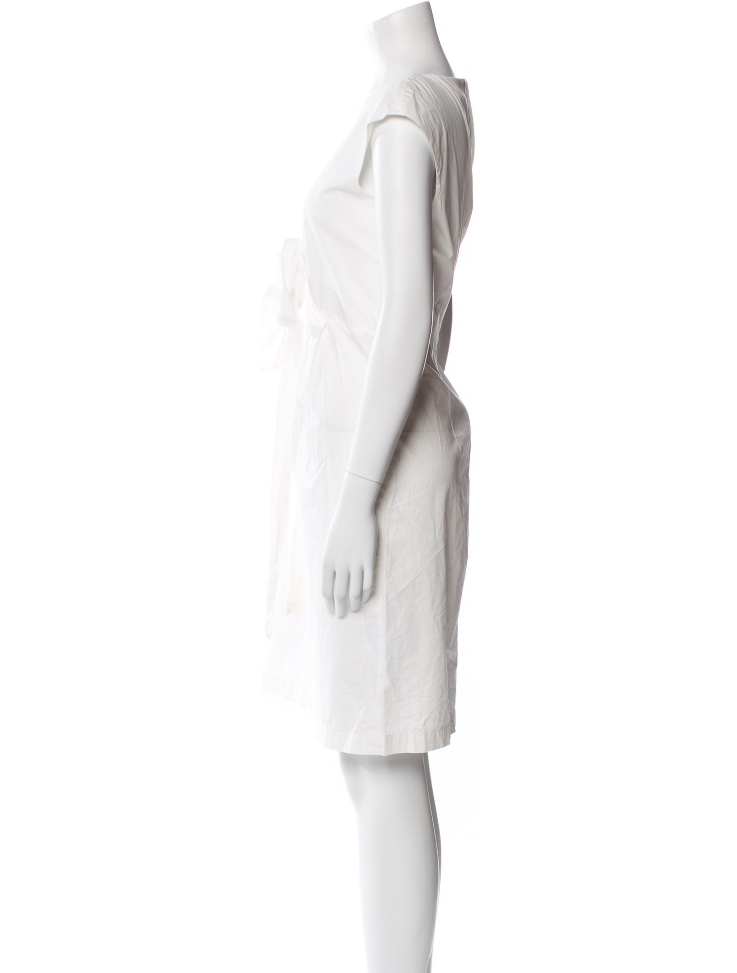 Max Mara Weekend V-Neck Knee-Length Dress