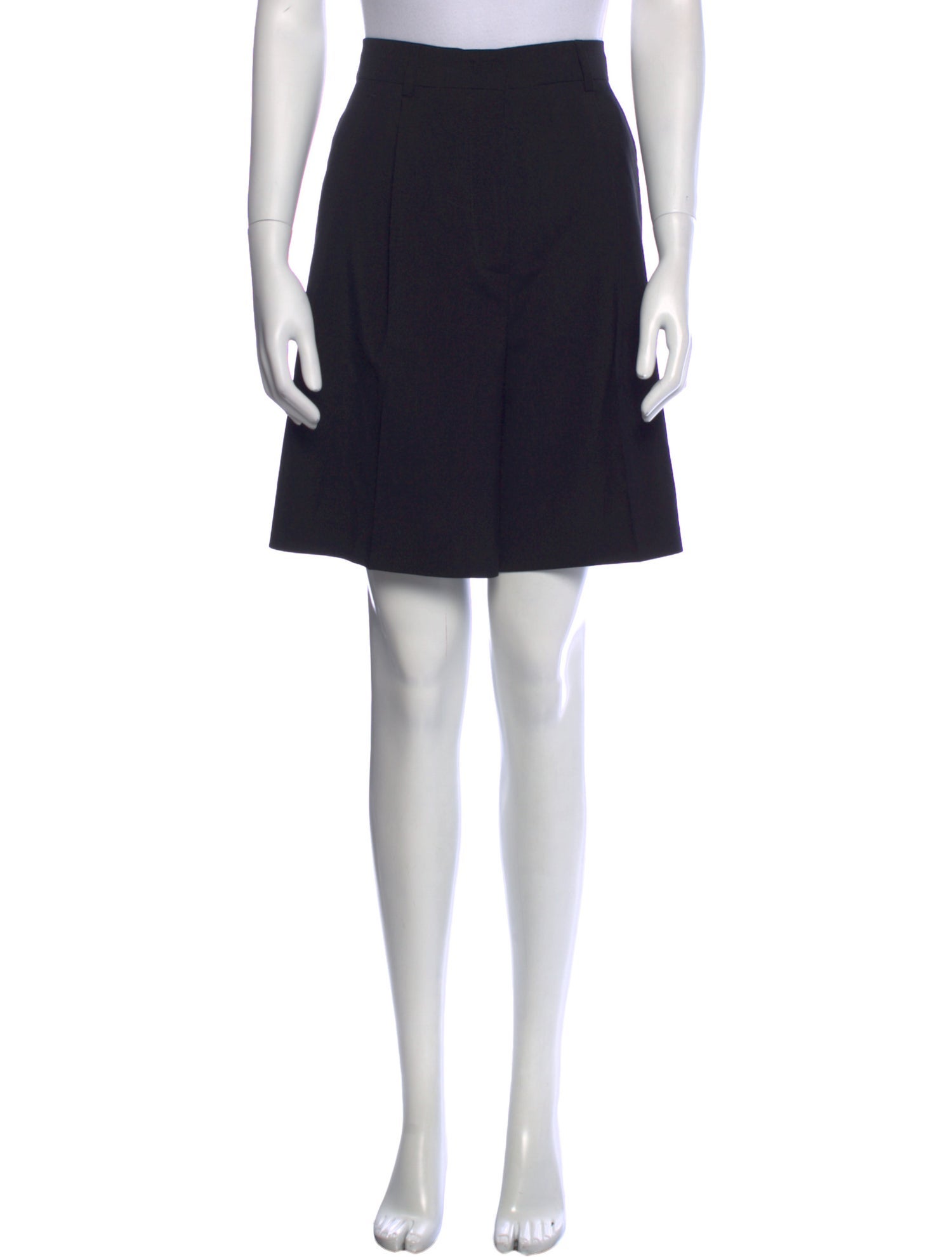 Max Mara Weekend Virgin Wool Knee-Length Shorts