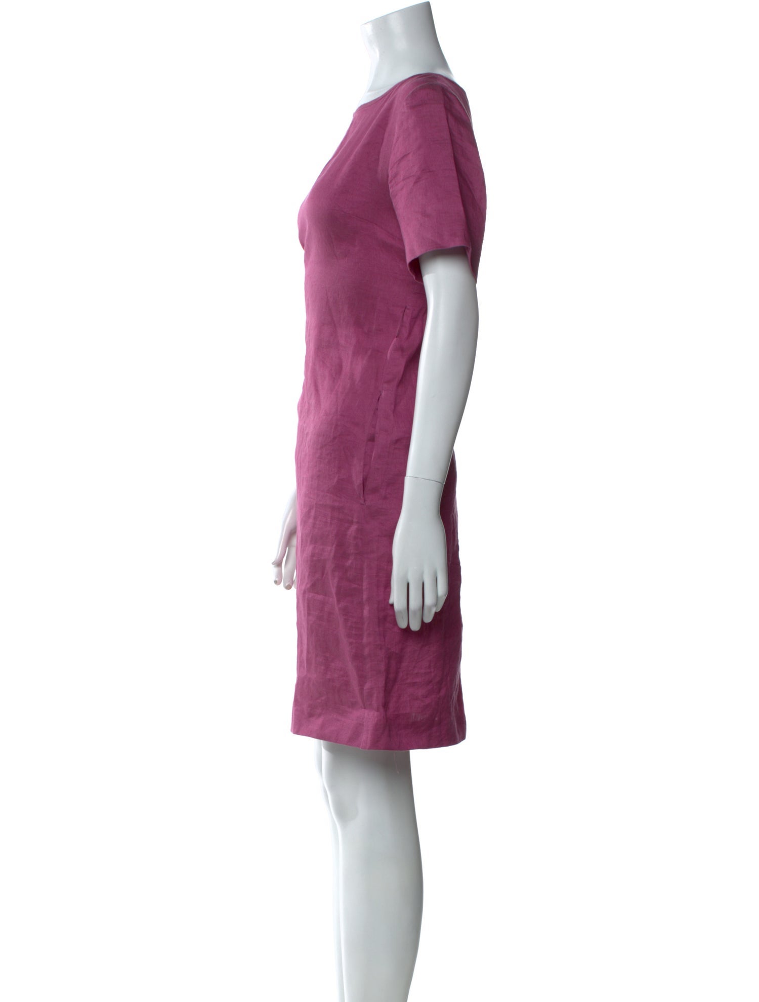 Max Mara Weekend Bateau Neckline Knee-Length Dress