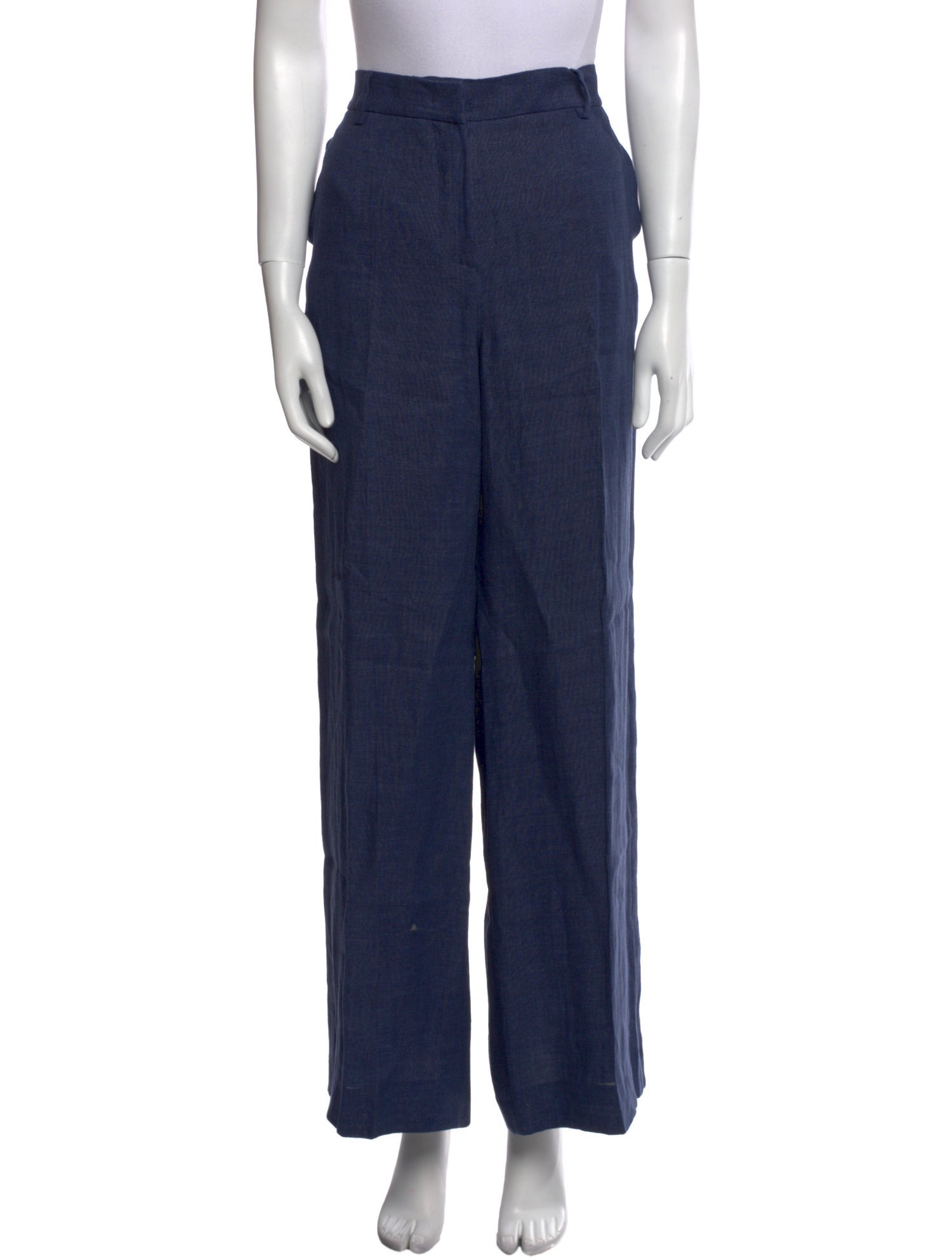 Max Mara Weekend Linen Wide Leg Pants