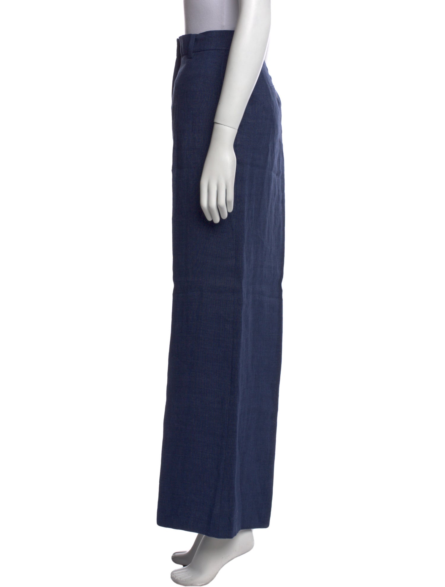 Max Mara Weekend Linen Wide Leg Pants