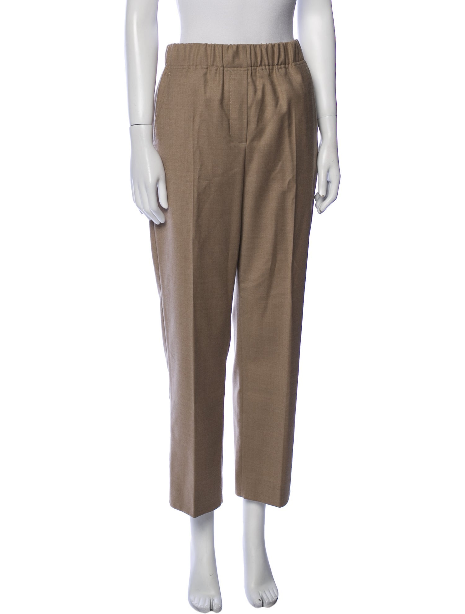 Max Mara Weekend Virgin Wool Straight Leg Pants