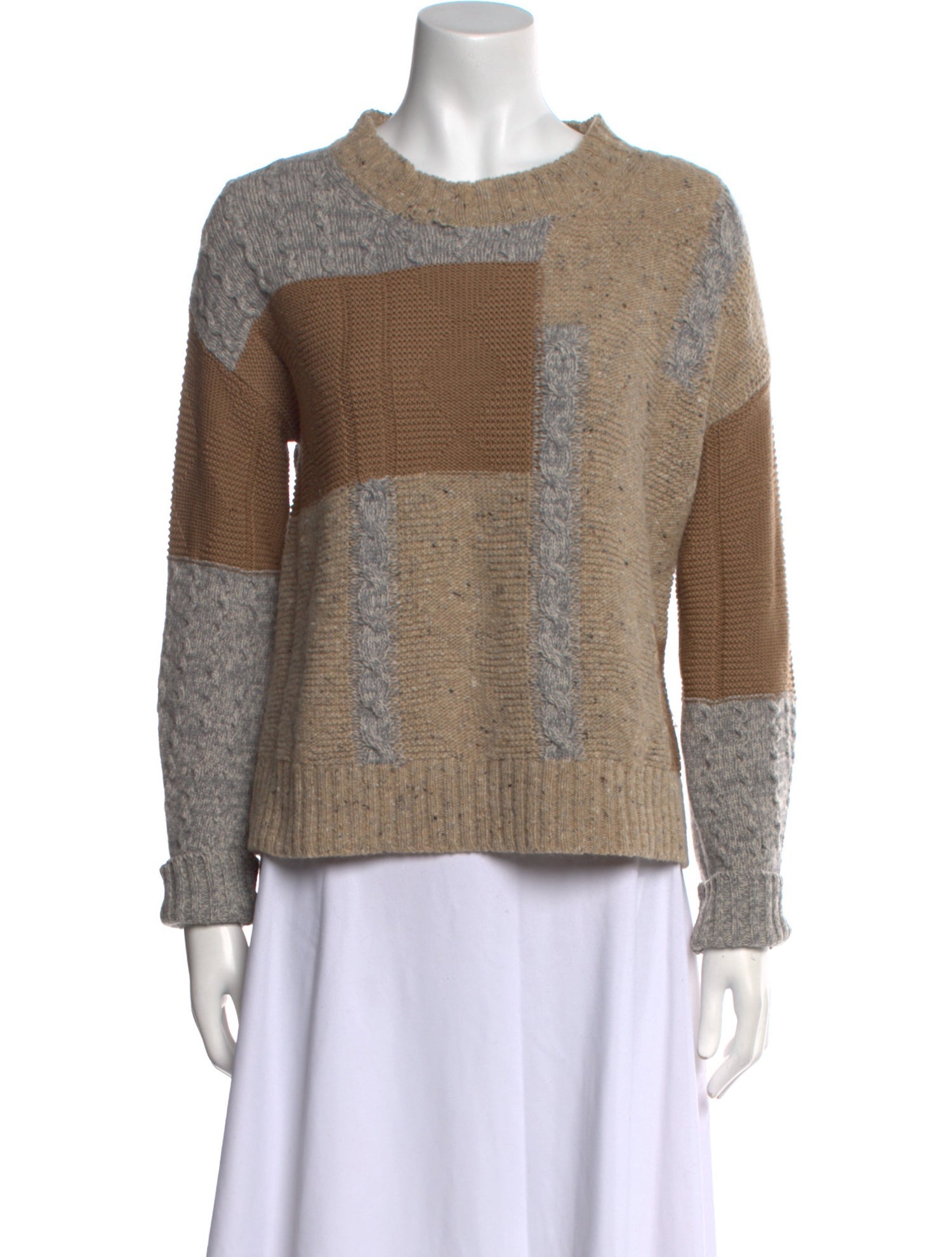 Max Mara Weekend Striped Scoop Neck Sweater