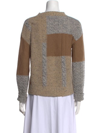 Max Mara Weekend Striped Scoop Neck Sweater