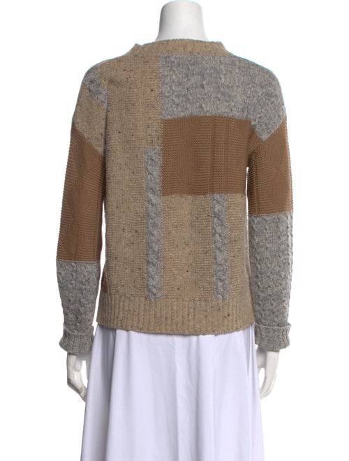 Max Mara Weekend Striped Scoop Neck Sweater