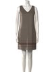 Max Mara Weekend Virgin Wool Mini Dress