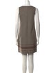 Max Mara Weekend Virgin Wool Mini Dress