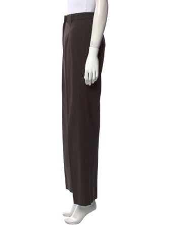 Max Mara Weekend Virgin Wool Wide Leg Pants