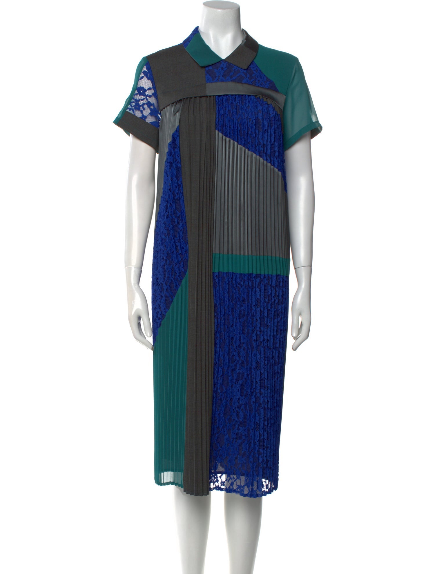 Max Mara Weekend Striped Midi Length Dress