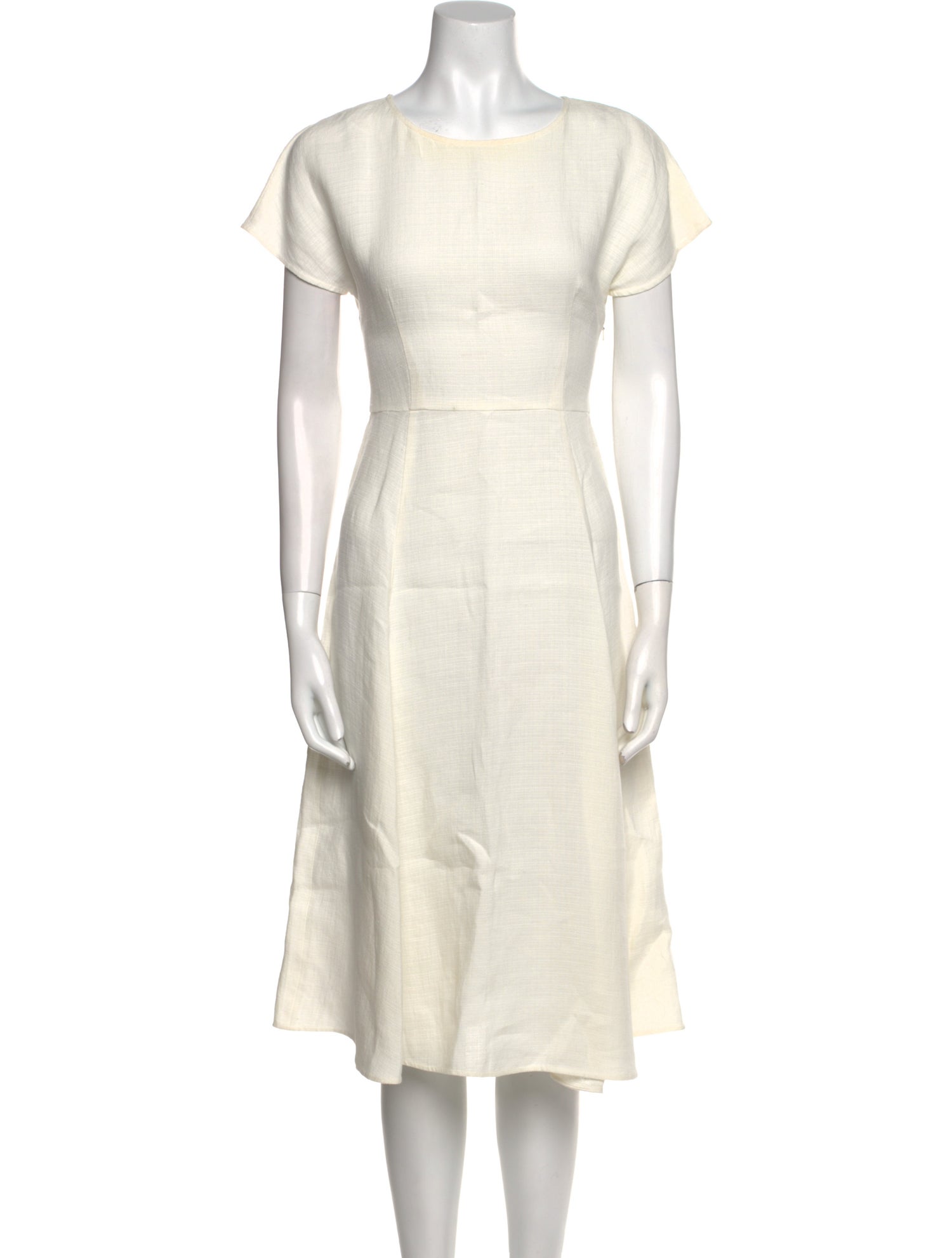 Max Mara Weekend Linen Midi Length Dress