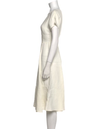 Max Mara Weekend Linen Midi Length Dress