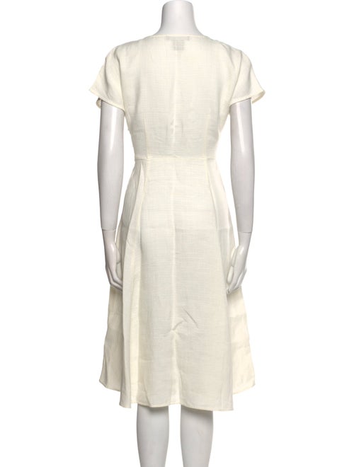Max Mara Weekend Linen Midi Length Dress