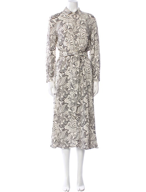 Max Mara Weekend Printed Midi Length Dress