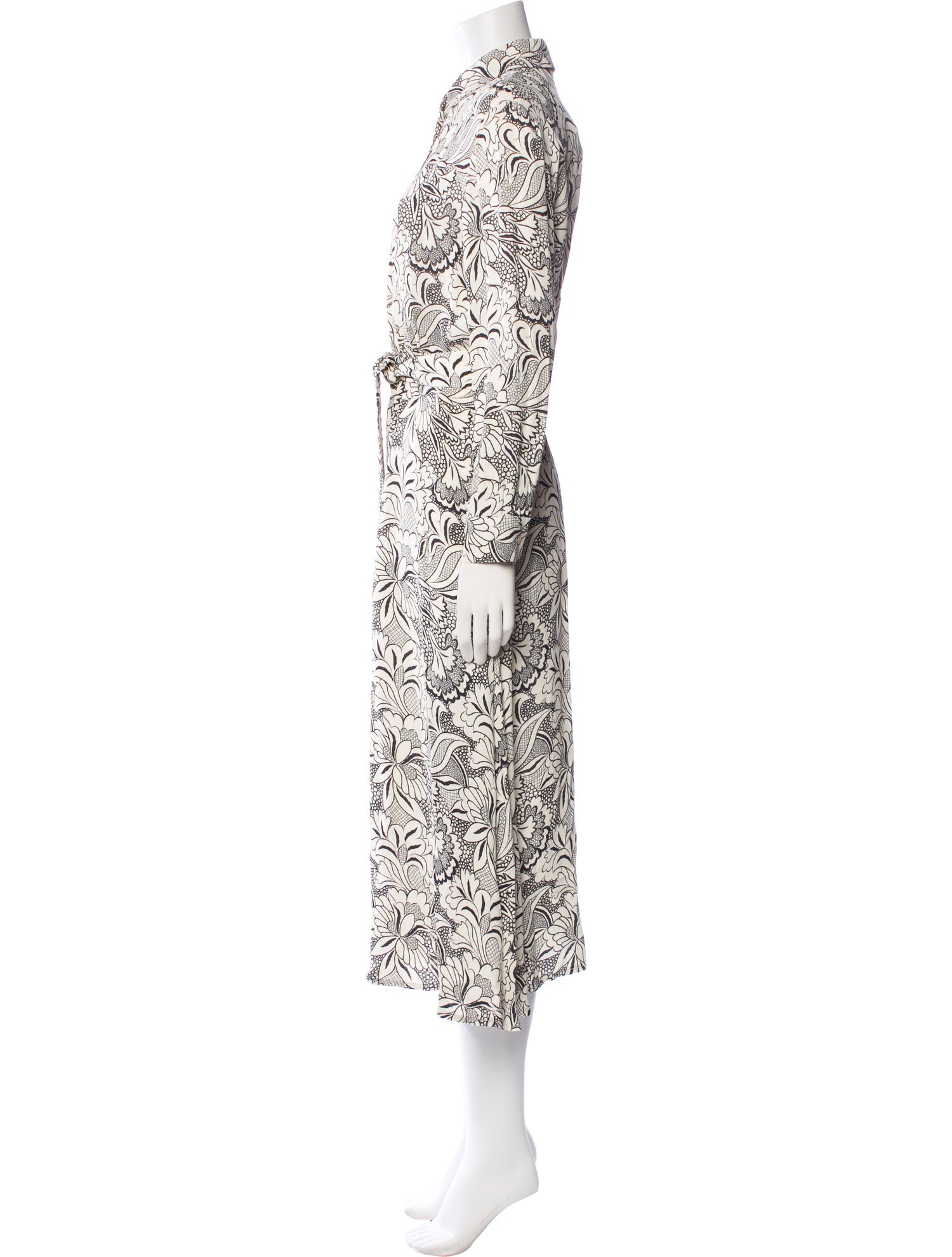 Max Mara Weekend Printed Midi Length Dress