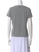 Max Mara Weekend Graphic Print Scoop Neck T-Shirt