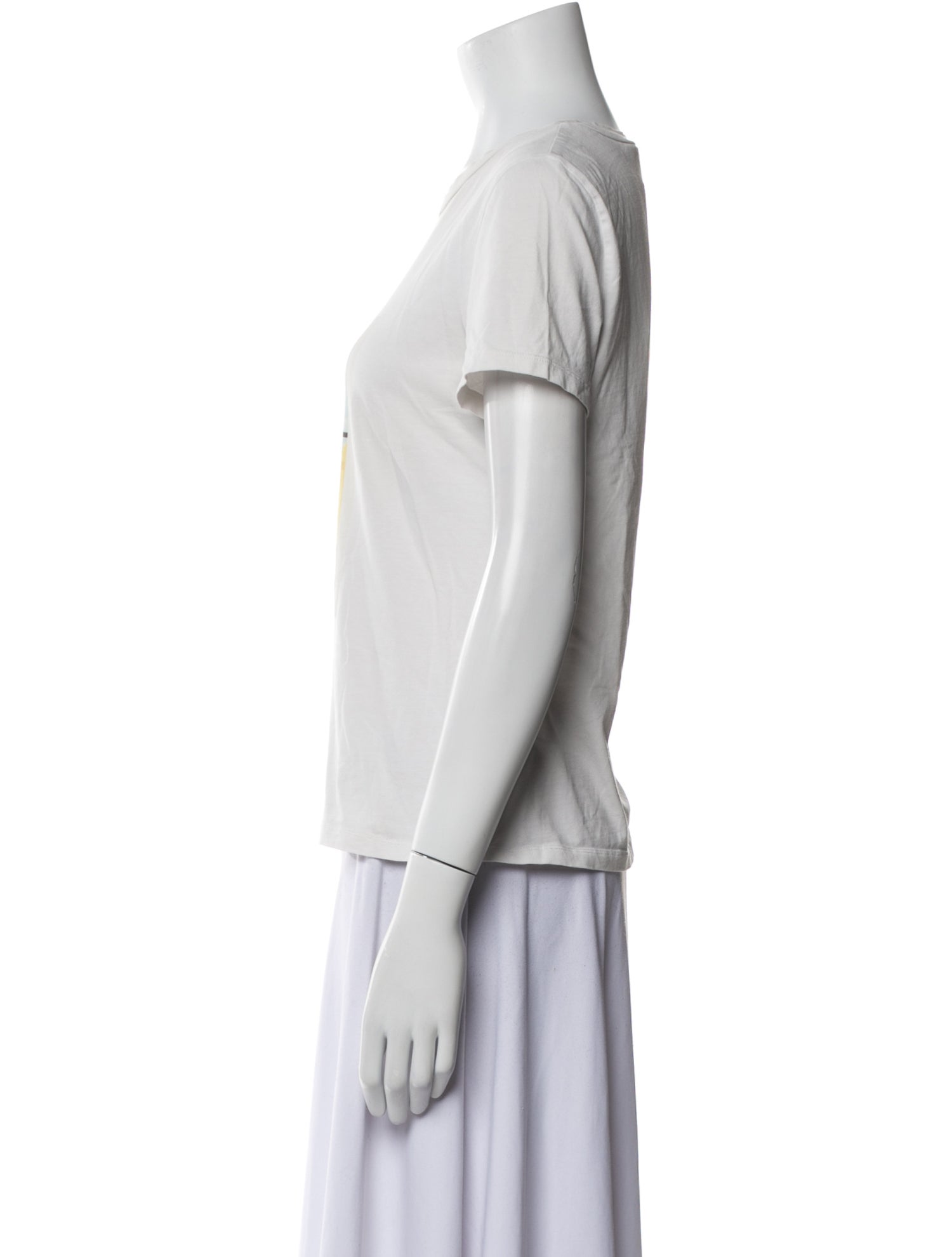 Max Mara Weekend Graphic Print Crew Neck T-Shirt