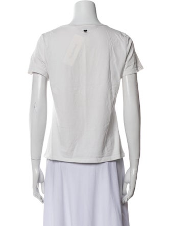 Max Mara Weekend Graphic Print Crew Neck T-Shirt