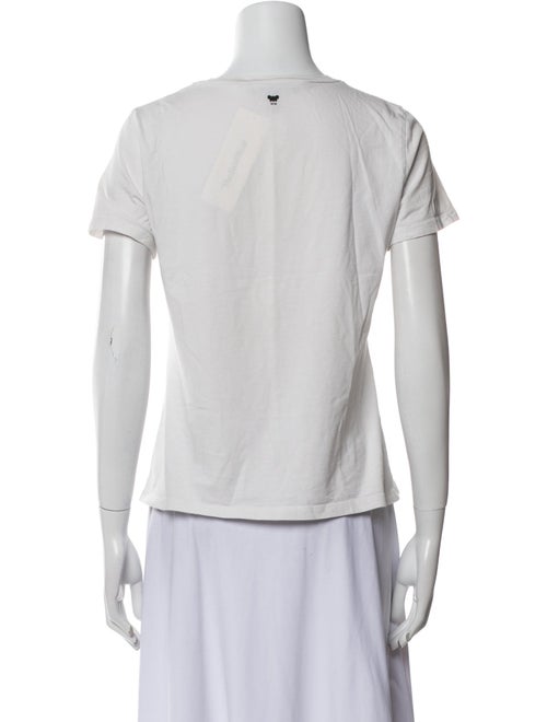 Max Mara Weekend Graphic Print Crew Neck T-Shirt