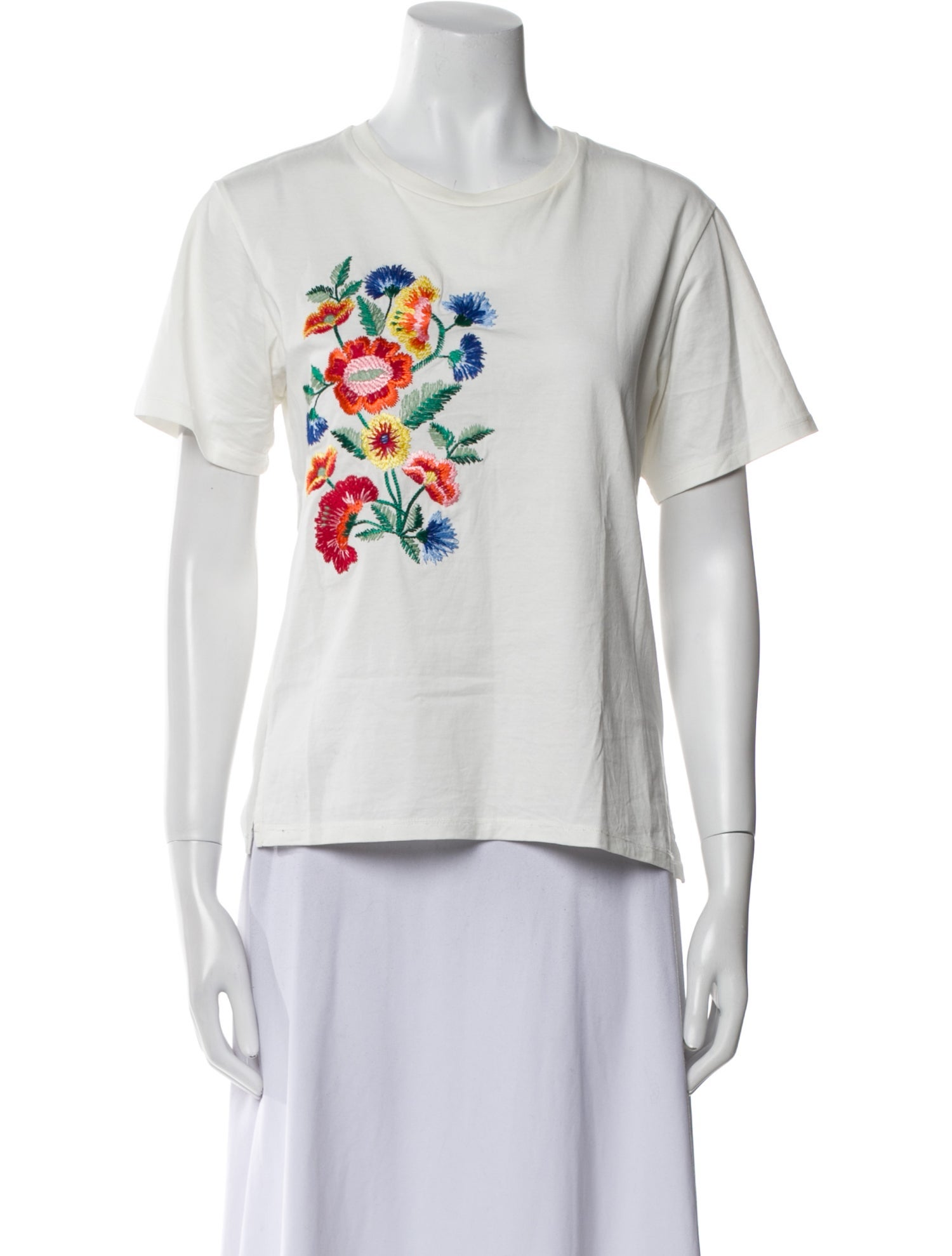 Max Mara Weekend Graphic Print Crew Neck T-Shirt